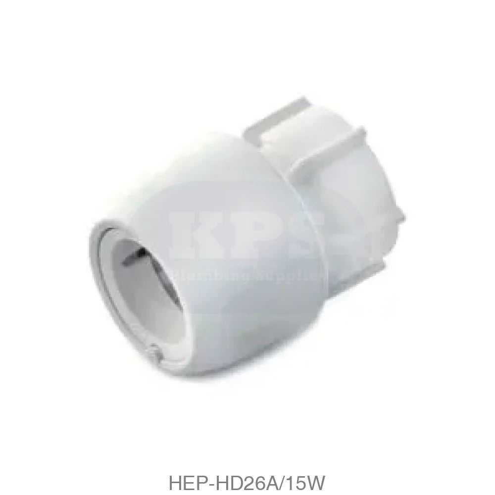 Hep2O HD26A/15W Hand Titan Tap Connector 15mm x 1/2 BSP Plastic Pipe & Fittings