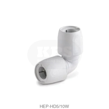 Hep2O HD5/10W Elbow 90° 10mm Plastic Pipe & Fittings