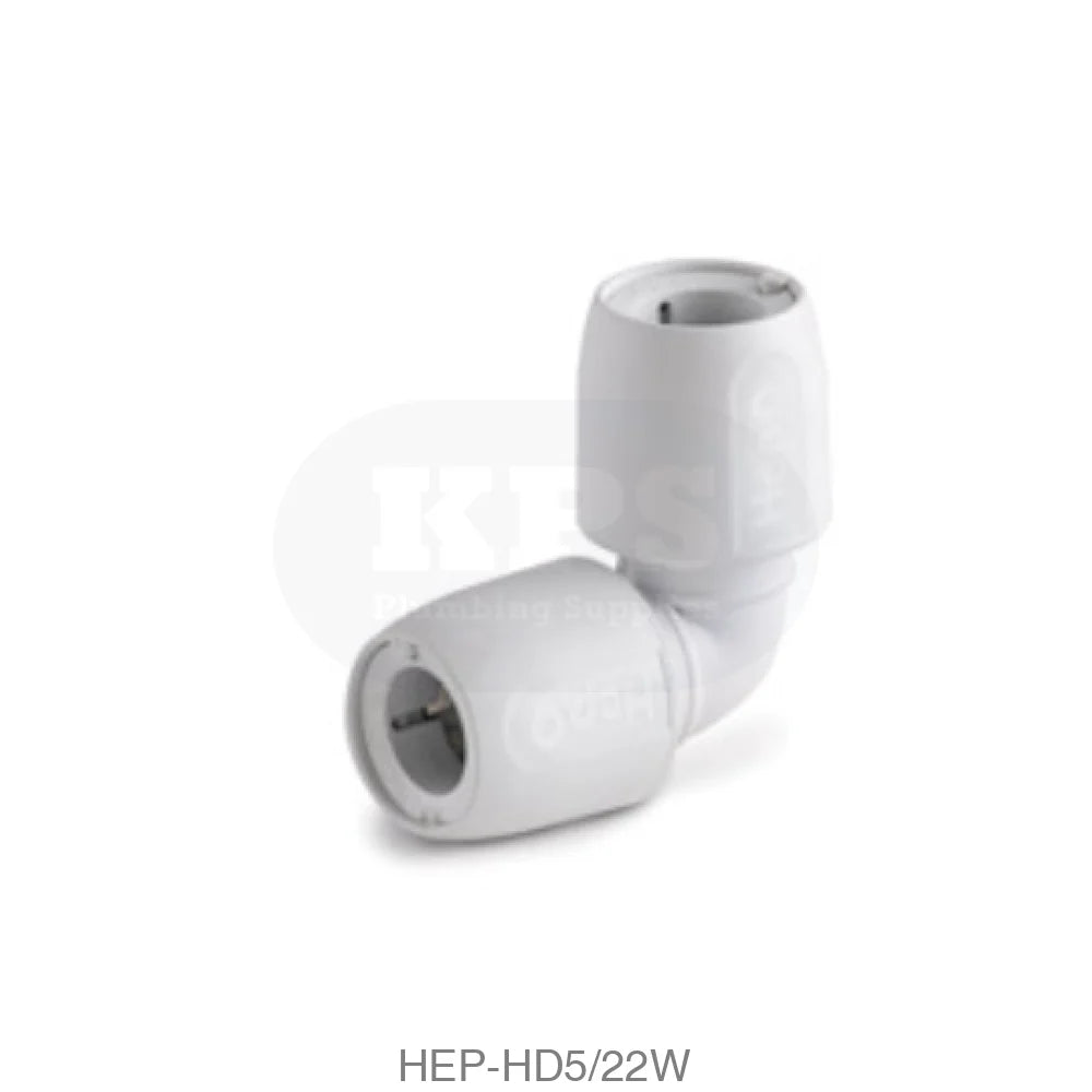 Hep2O HD5/22W Elbow 90° 22mm Plastic Pipe & Fittings