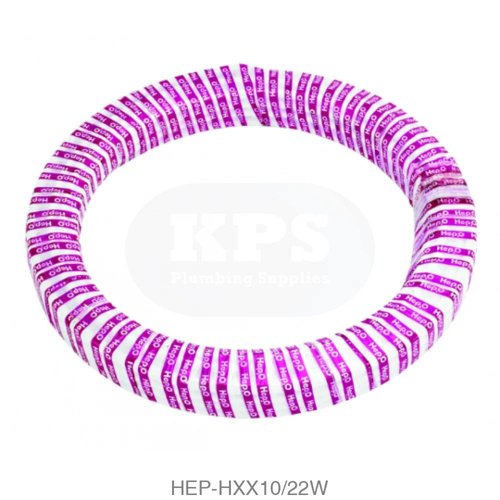 Hep2O HXX10/22W Barrier Pipe 22mm x 10m Plastic Pipe & Fittings