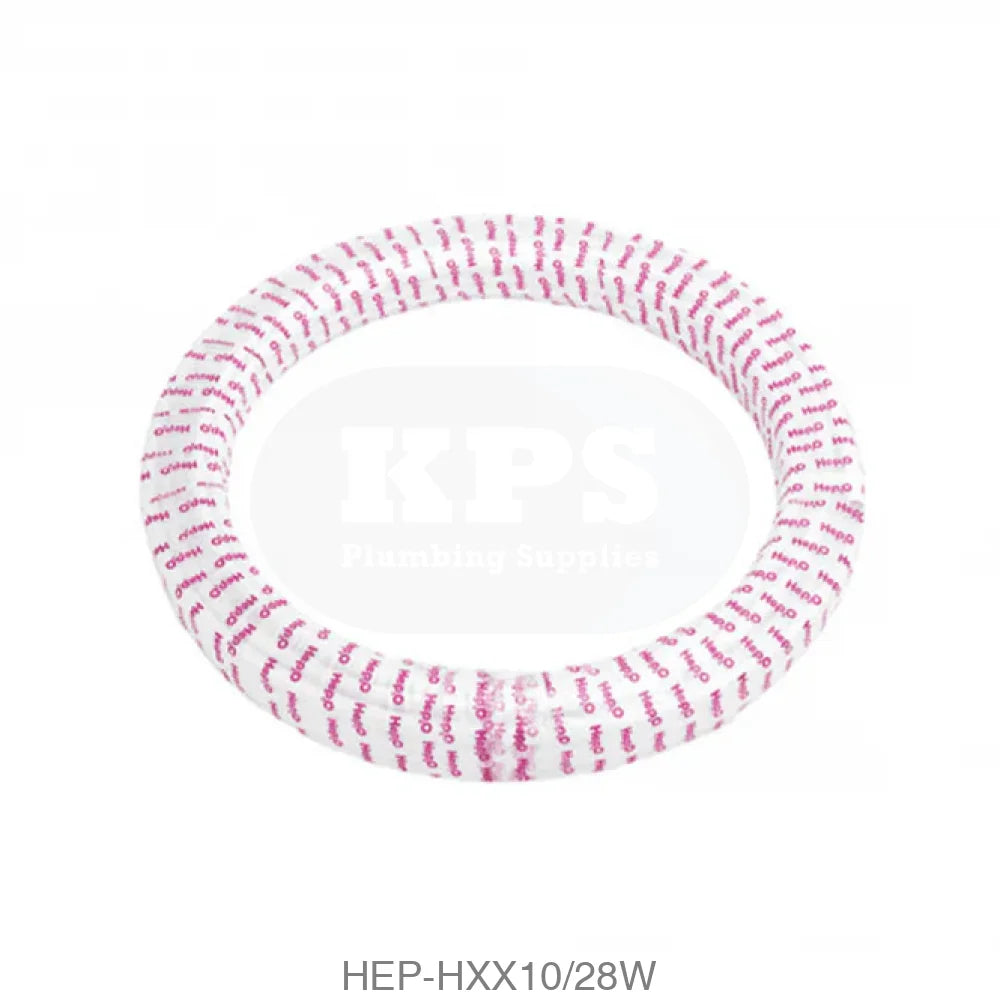 Hep2O HXX10/28W Barrier Pipe 28mm x 10m White Plastic Pipe & Fittings