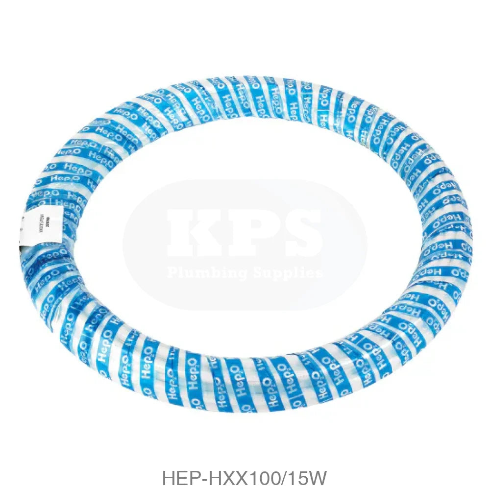 Hep2O HXX100/15W Barrier Pipe 15mm x 100m Plastic Pipe & Fittings