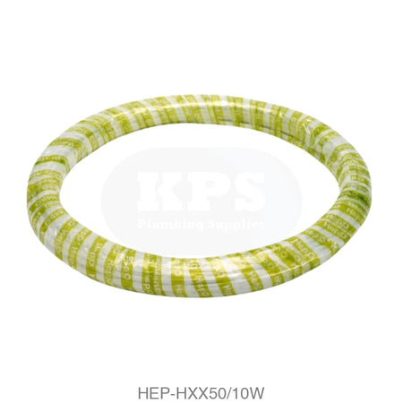Hep2O HXX50/10W Barrier Pipe 10mm x 50m White Plastic Pipe & Fittings