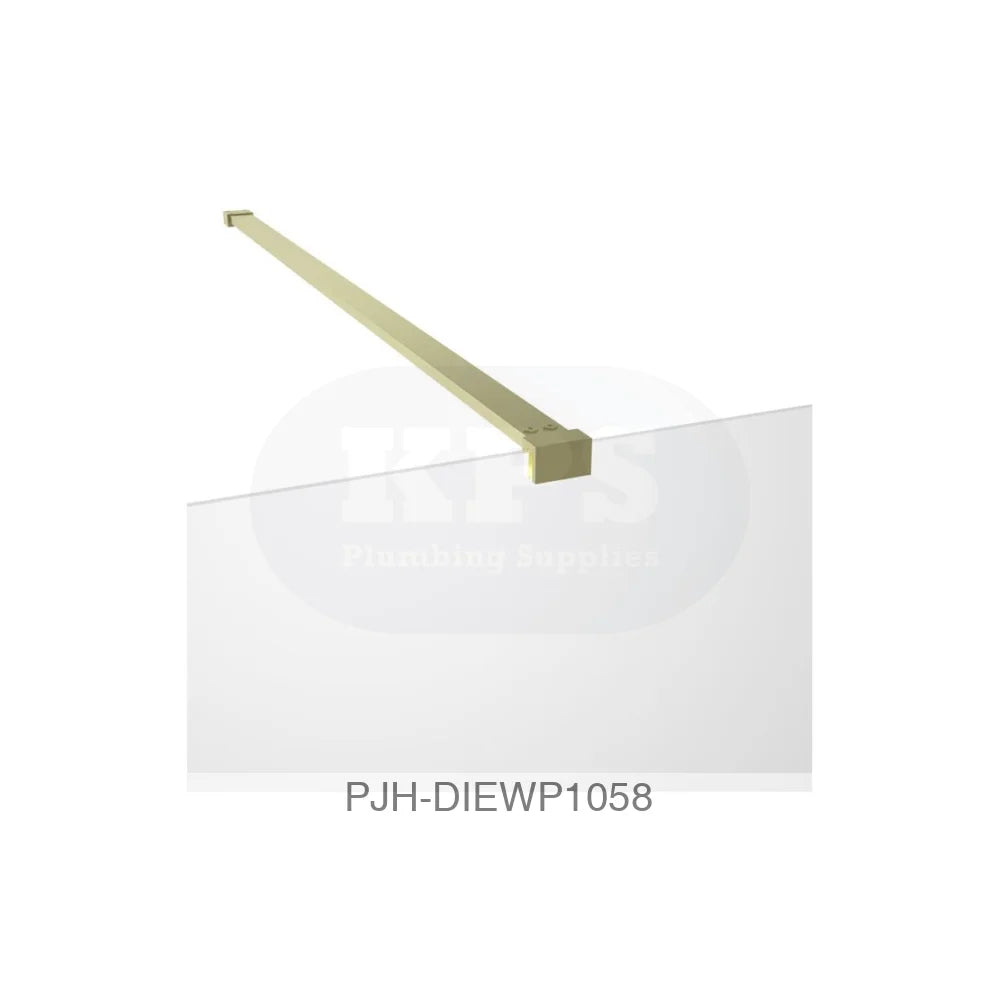 Iconix 1000 Wetroom & Front Bar Brass Bathroom Brands