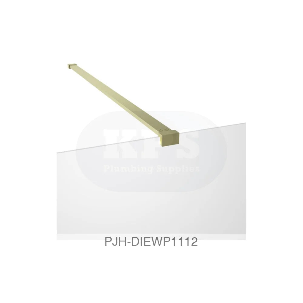 Iconix 1100 Wetroom & Front Bar Brass Bathroom Brands