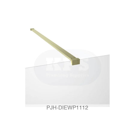 Iconix 1100 Wetroom & Front Bar Brass Bathroom Brands