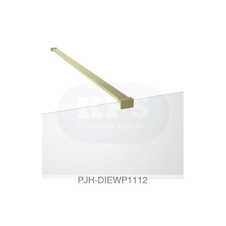 Iconix 1100 Wetroom & Front Bar Brass Bathroom Brands