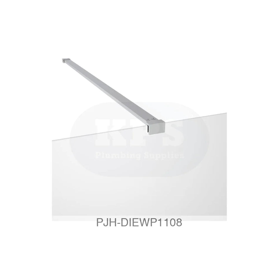 Iconix 1100 Wetroom & Front Bar Chrome Bathroom Brands