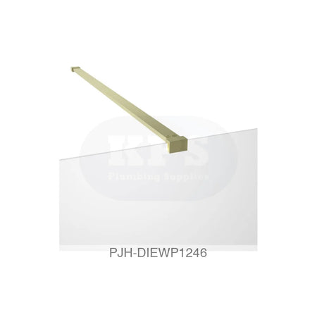 Iconix 1200 Wetroom & Front Bar Brass Bathroom Brands