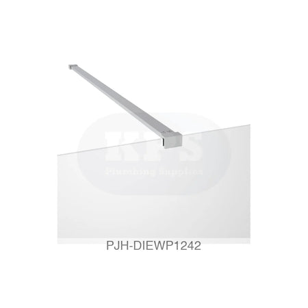 Iconix 1200 Wetroom & Front Bar Chrome Bathroom Brands