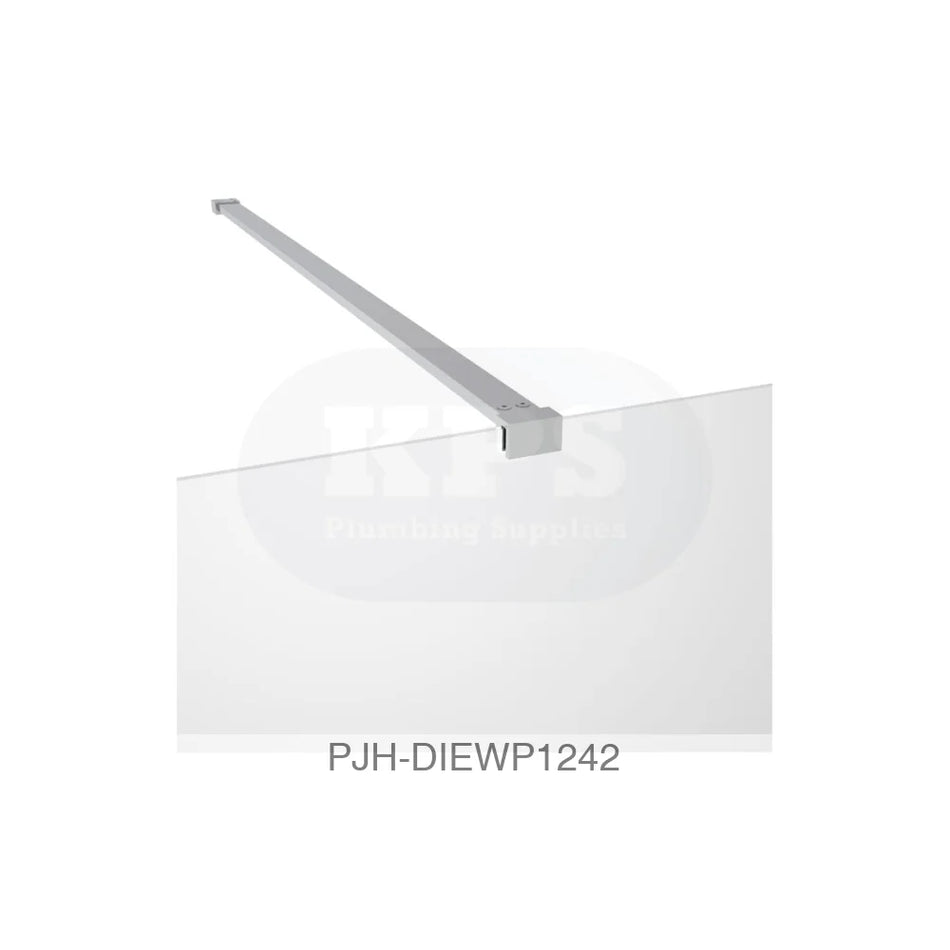 Iconix 1200 Wetroom & Front Bar Chrome Bathroom Brands