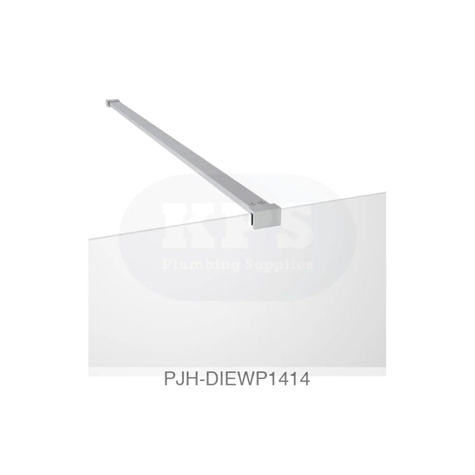 Iconix 1400 Wetroom & Front Bar Chrome Bathroom Brands