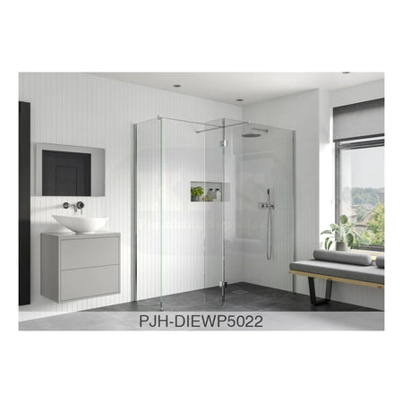 Iconix 500 Wetroom & Side Bar Chrome Bathroom Brands