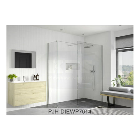 Iconix 700 Wetroom & Side Bar Chrome Bathroom Brands