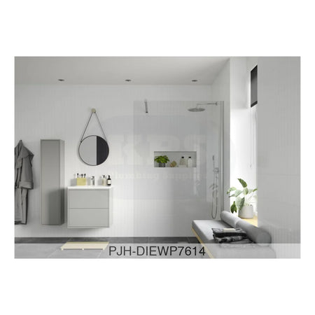 Iconix 760 Wetroom & Front Bar Chrome Bathroom Brands
