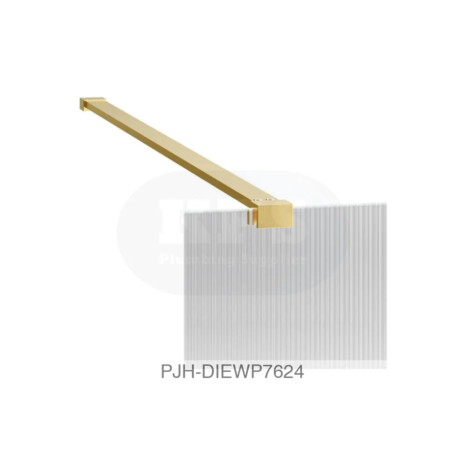 Iconix 760 Wetroom & Side Bar Brass Bathroom Brands