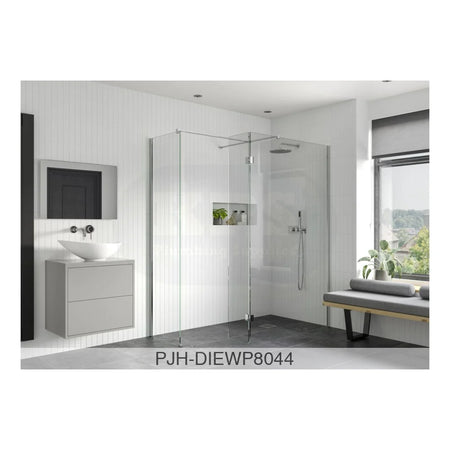 Iconix 800 Wetroom & Side Bar Chrome Bathroom Brands
