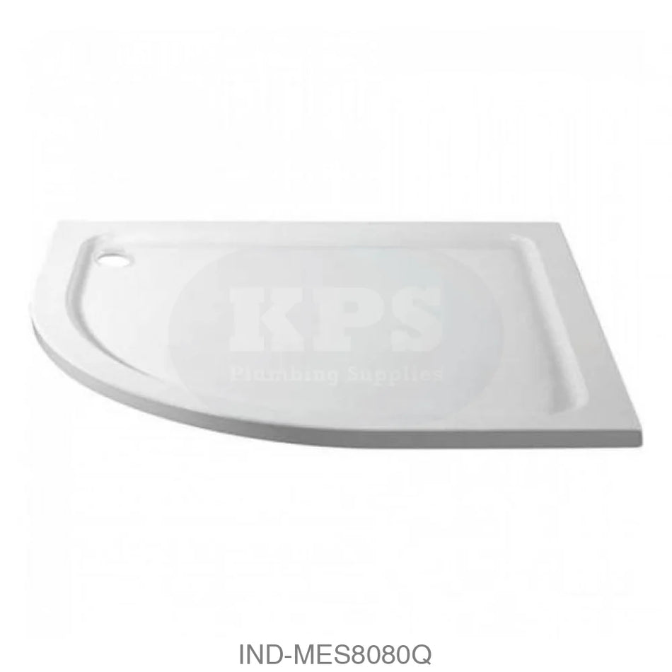 indi Mestalla Quad Stone Tray 800 Quad Shower Trays