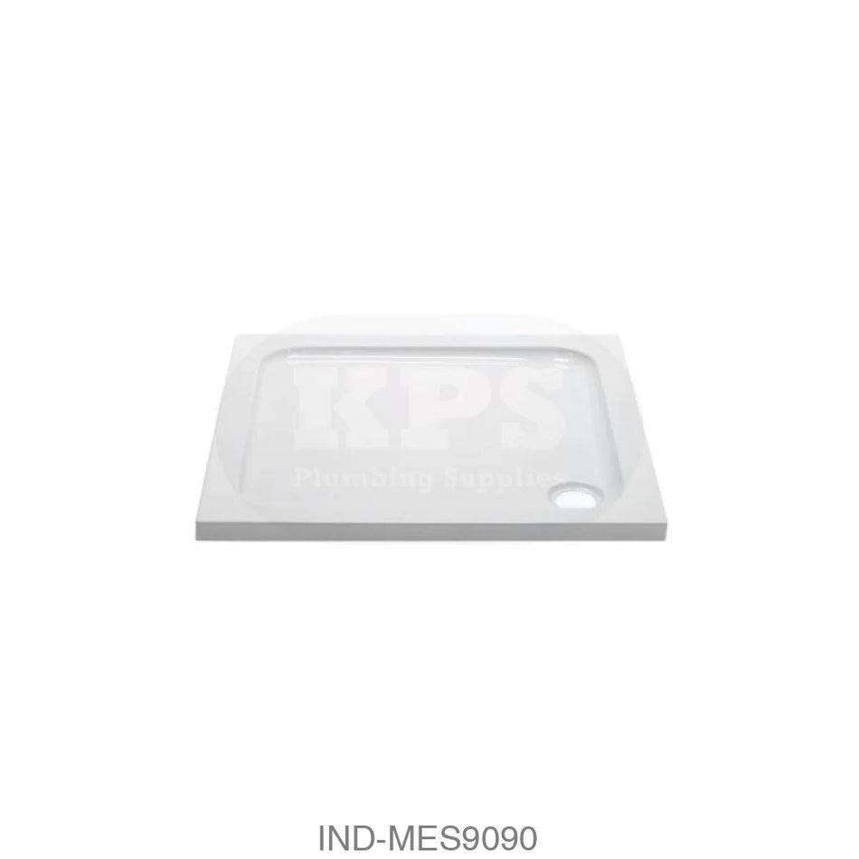indi Mestalla Square Stone Tray 900x900 Shower Trays