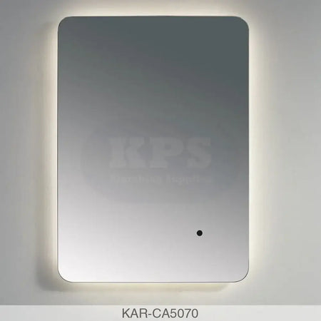 K-vit Calcot 500x700mm Back Lit - Frameless Mirror Bathrooms-Furniture-Mirrors & Cabinets