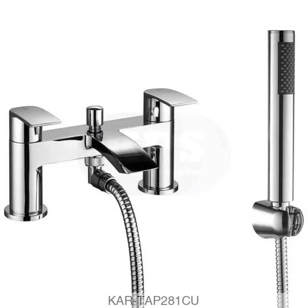 K-vit Curve Bath Shower Mixer Bathrooms-Taps-Bath Taps