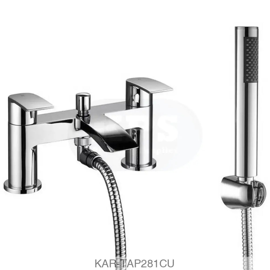 K-vit Curve Bath Shower Mixer Bathrooms-Taps-Bath Taps