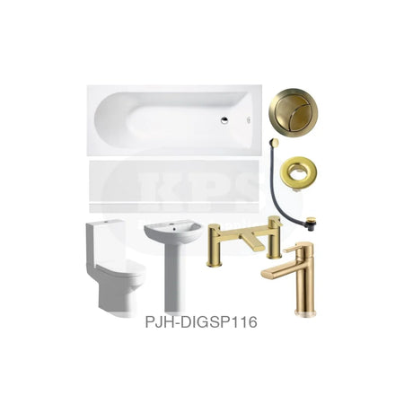Laurus Full Suite With Bath & Br/Brass Bathroom Brands