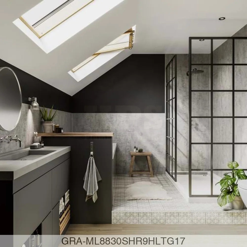 Linda Barker Panel - Concrete Elements (8830) - Hydro-Lock T&G - 2400x900x11mm - FSC Mix 70% Wall Panels