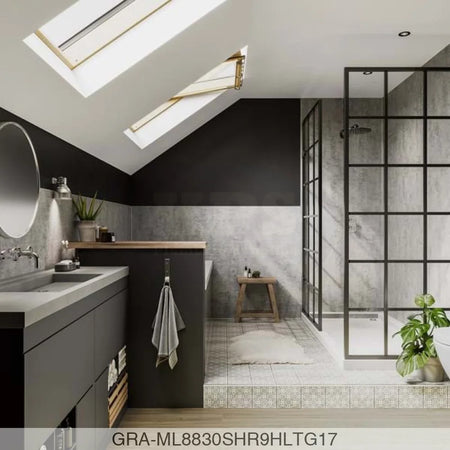 Linda Barker Panel - Concrete Elements (8830) - Hydro-Lock T&G - 2400x900x11mm - FSC Mix 70% Wall Panels