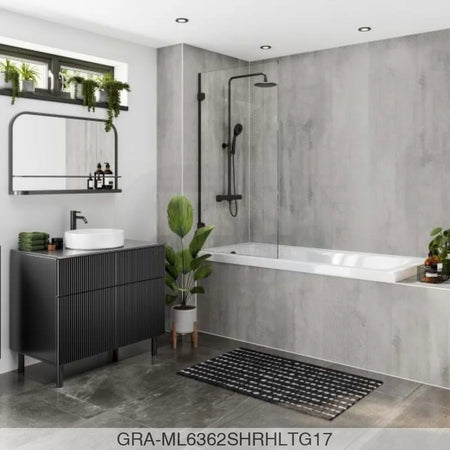 Linda Barker Panel - Concrete Formwood (6362) - Hydro-Lock T&G - 2400x1200x11mm - FSC Mix 70% Wall Panels