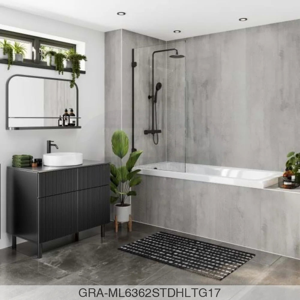 Linda Barker Panel - Concrete Formwood (6362) - Hydro-Lock T&G - 2400x598x11mm - FSC Mix 70% Wall Panels