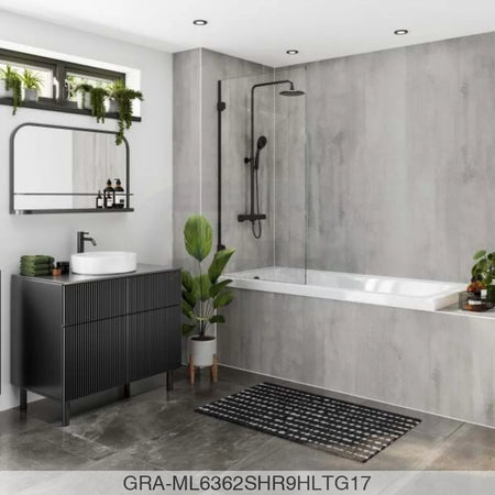 Linda Barker Panel - Concrete Formwood (6362) - Hydro-Lock T&G - 2400x900x11mm - FSC Mix 70% Wall Panels