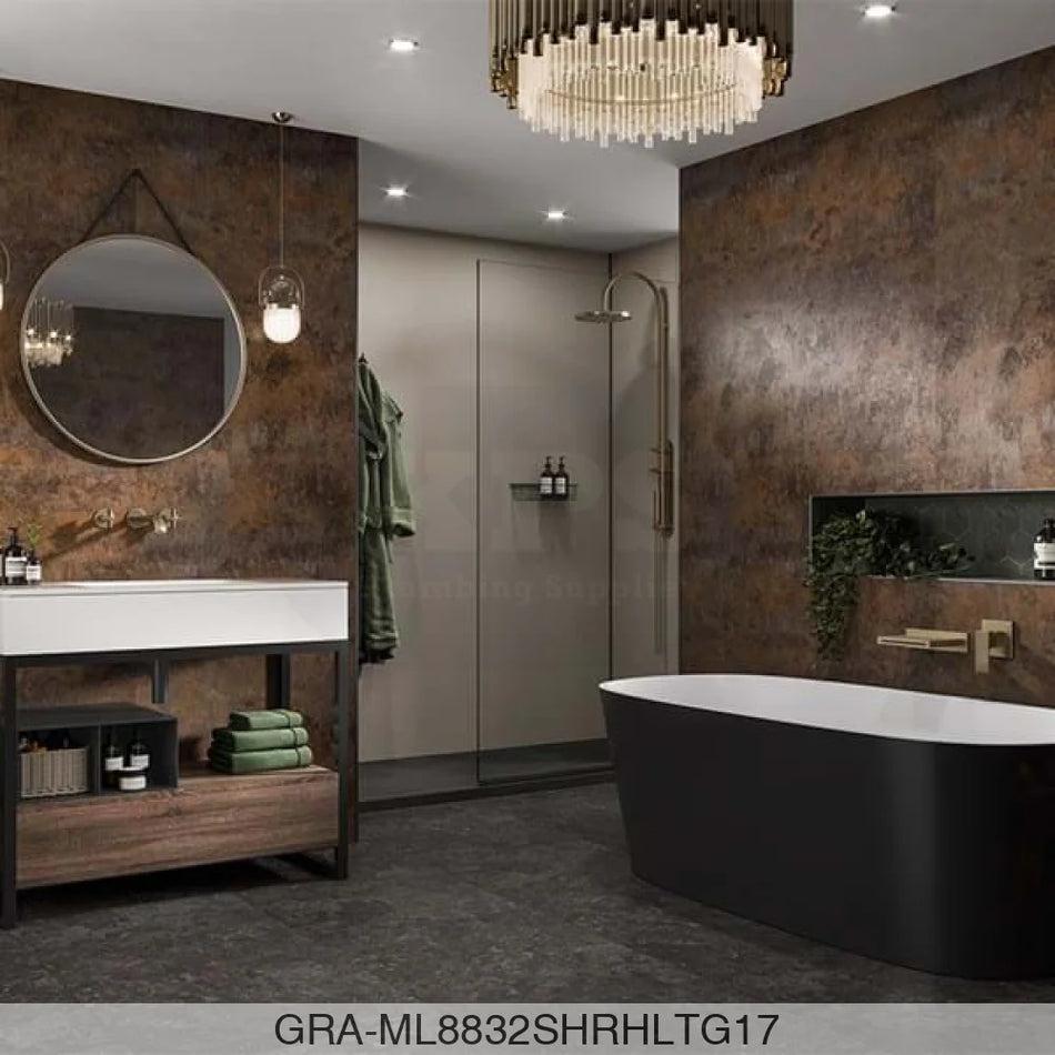 Linda Barker Panel - Corten Elements (8832) - Hydro-Lock T&G - 2400x1200x11mm - FSC Mix 70% Wall Panels