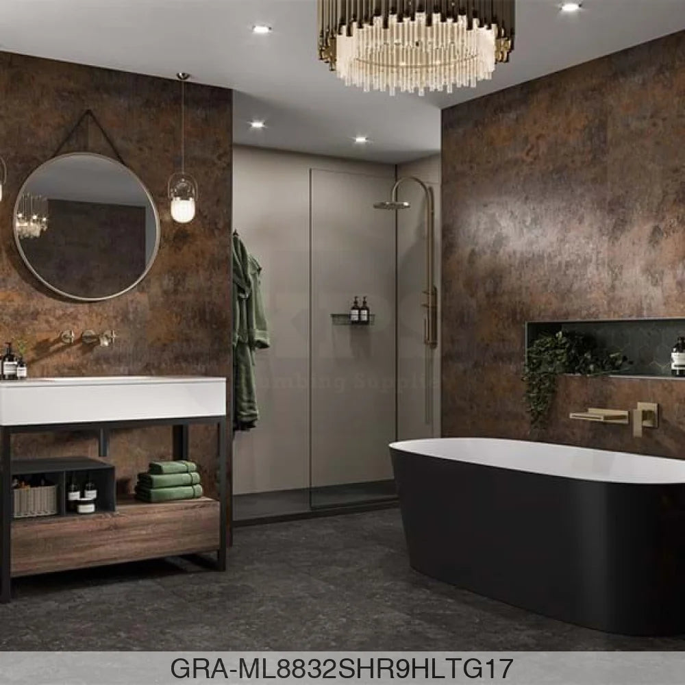 Linda Barker Panel - Corten Elements (8832) - Hydro-Lock T&G - 2400x900x11mm - FSC Mix 70% Wall Panels