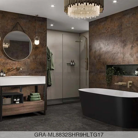 Linda Barker Panel - Corten Elements (8832) - Hydro-Lock T&G - 2400x900x11mm - FSC Mix 70% Wall Panels