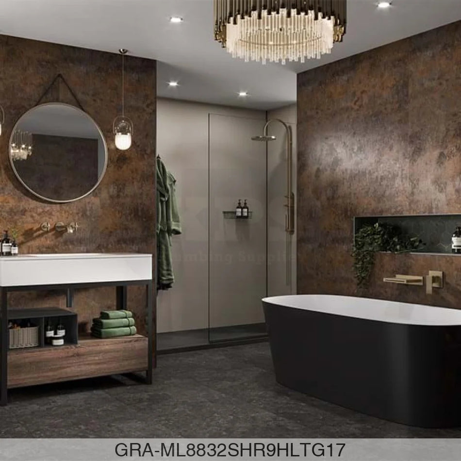 Linda Barker Panel - Corten Elements (8832) - Hydro-Lock T&G - 2400x900x11mm - FSC Mix 70% Wall Panels