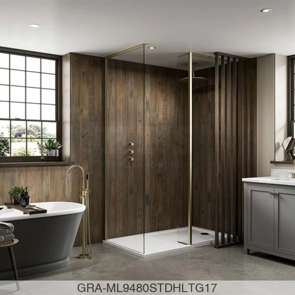 Linda Barker Panel - Salvaged Plank Elm (9480) - Hydro-Lock T&G - 2400x598x11mm - FSC Mix 70% Wall Panels