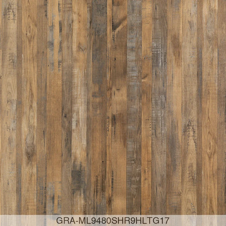 Linda Barker Panel - Salvaged Plank Elm (9480) - Hydro-Lock T&G - 2400x900x11mm - FSC Mix 70% Wall Panels