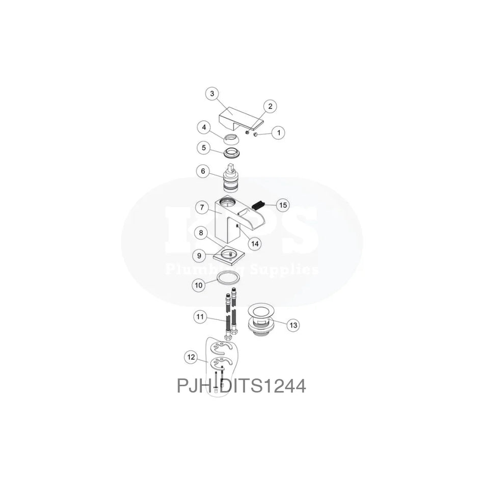 Marne Basin Mixer-Chrome Bathroom Brands