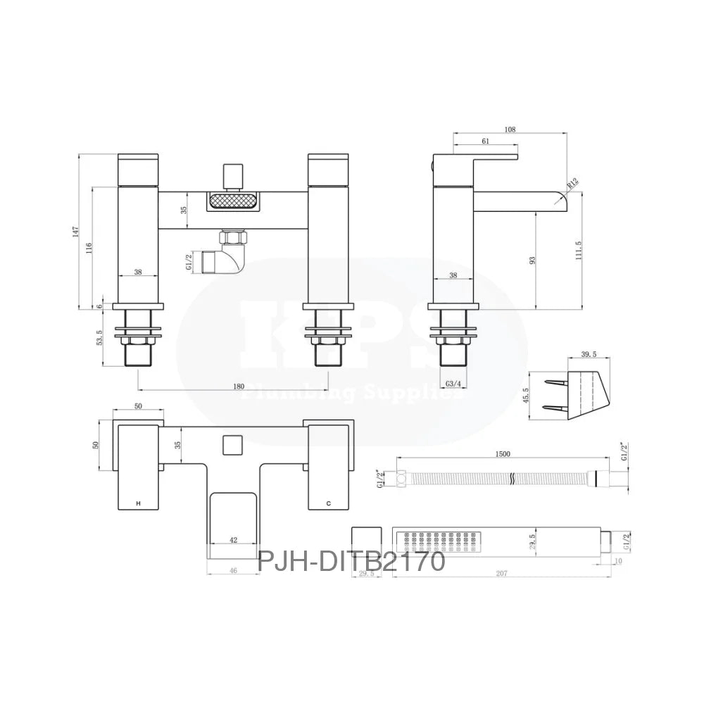 Marne BSM-Chrome Bathroom Brands