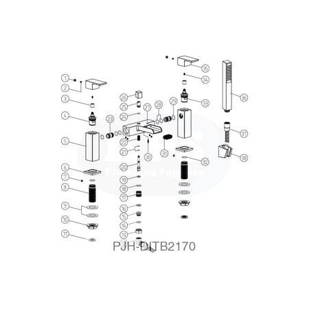 Marne BSM-Chrome Bathroom Brands