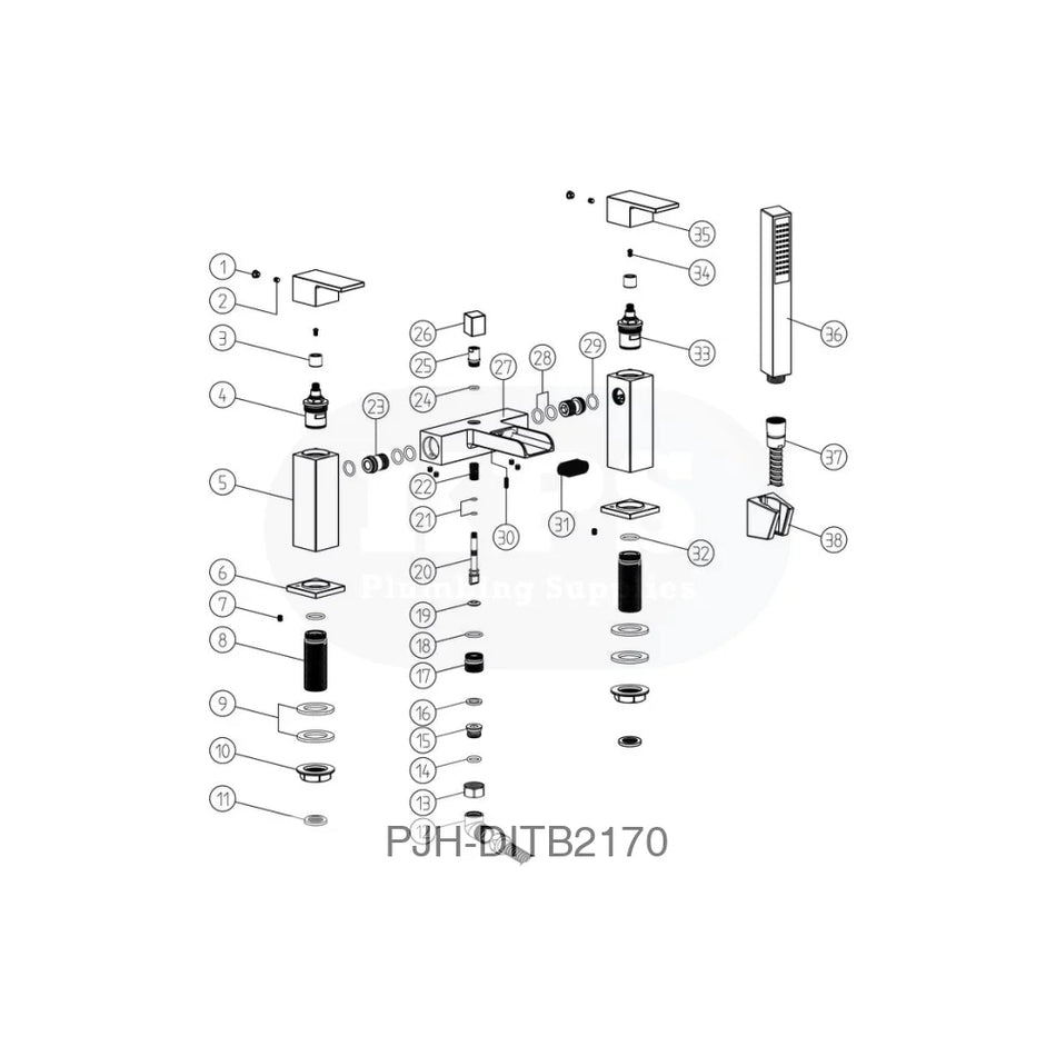 Marne BSM-Chrome Bathroom Brands
