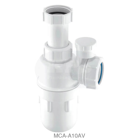 McAlpine A10AV 1.1/4in Silent Bottle Trap (50bx) Wastes & Traps