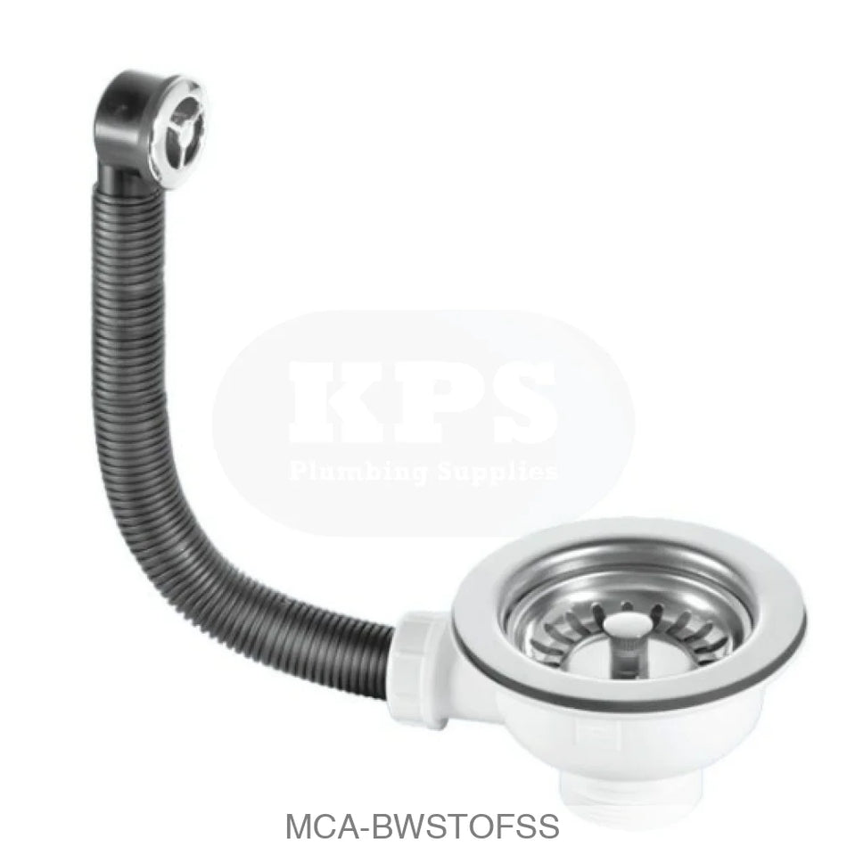 McAlpine BWSTOFSS Basket Strainer Waste & O/f(35) Wastes & Traps