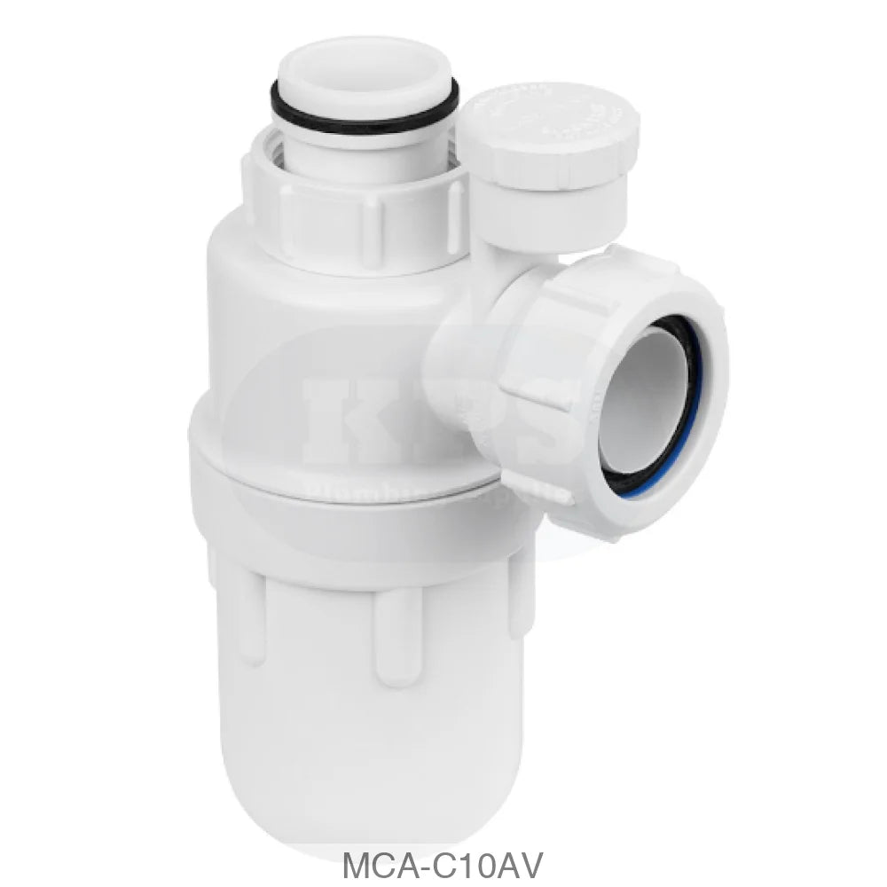 McAlpine C10AV 1.1/2in Bottle Silent Trap (80bx) Wastes & Traps
