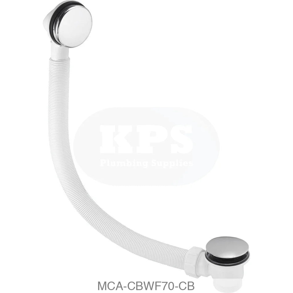 McAlpine CBWF70-CB Combined Bath W & O/flow{15bx} Wastes & Traps