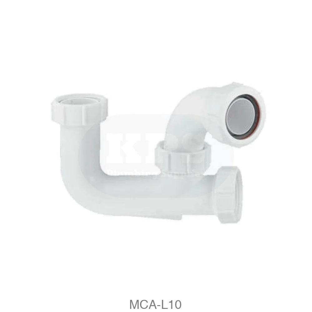 McAlpine L10 1.1/2in Bath Trap 75mm cw c/eye (80ta Wastes & Traps