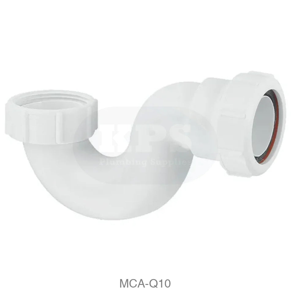 McAlpine Q10 1.1/2in Bath Trap 19mm (200bx)(2400p) Wastes & Traps