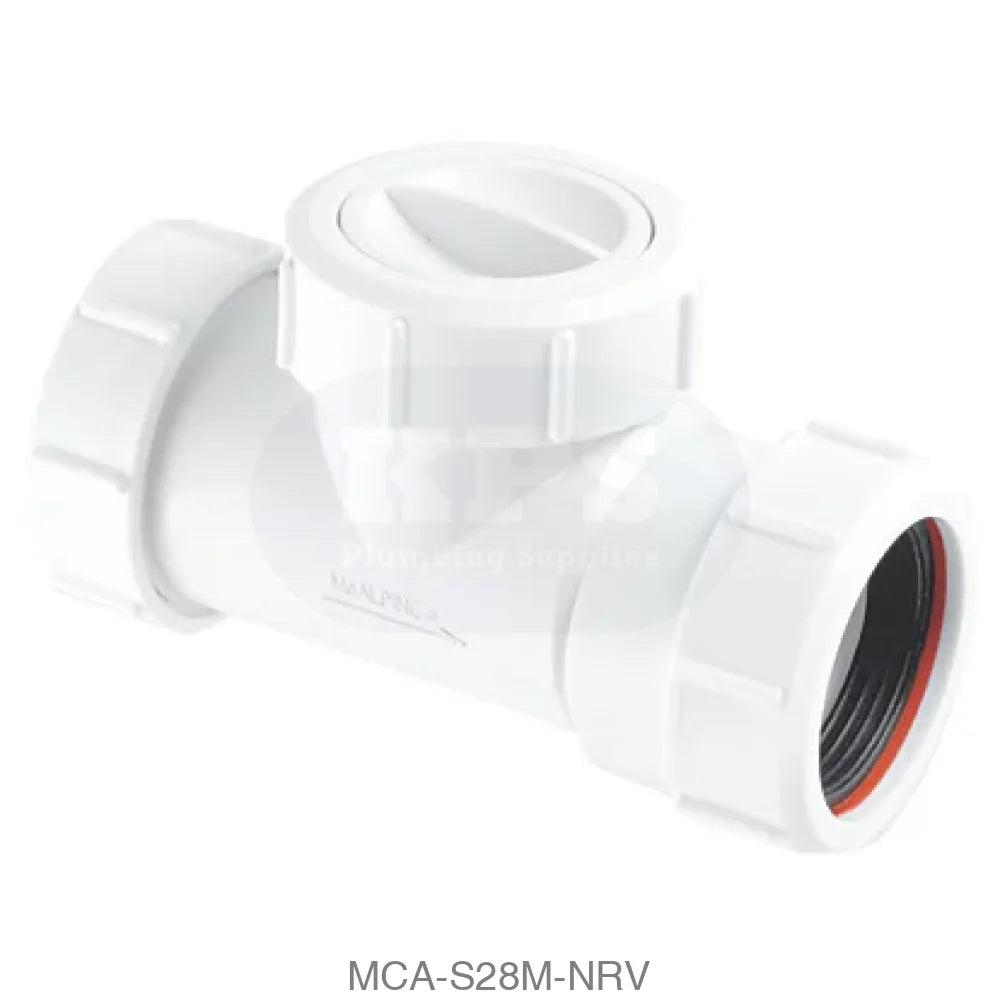 McAlpine S28M-NRV 1.1/4 Non Return Valve (120) Wastes & Traps