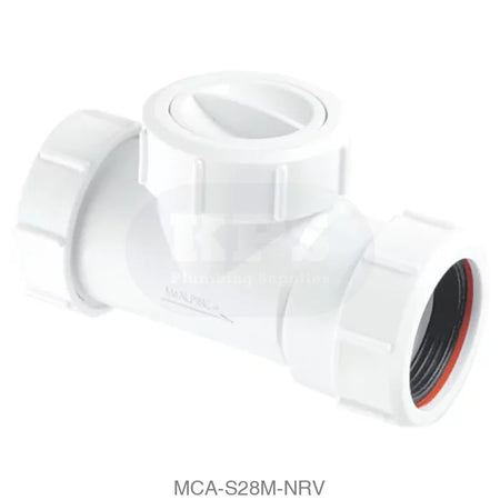 McAlpine S28M-NRV 1.1/4 Non Return Valve (120) Wastes & Traps